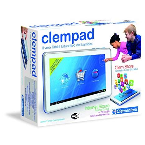 Clempad 10 3-6 Anni Bumper Rosa, Un Vero Tablet per Bimbi CLEMENTONI -  16795P